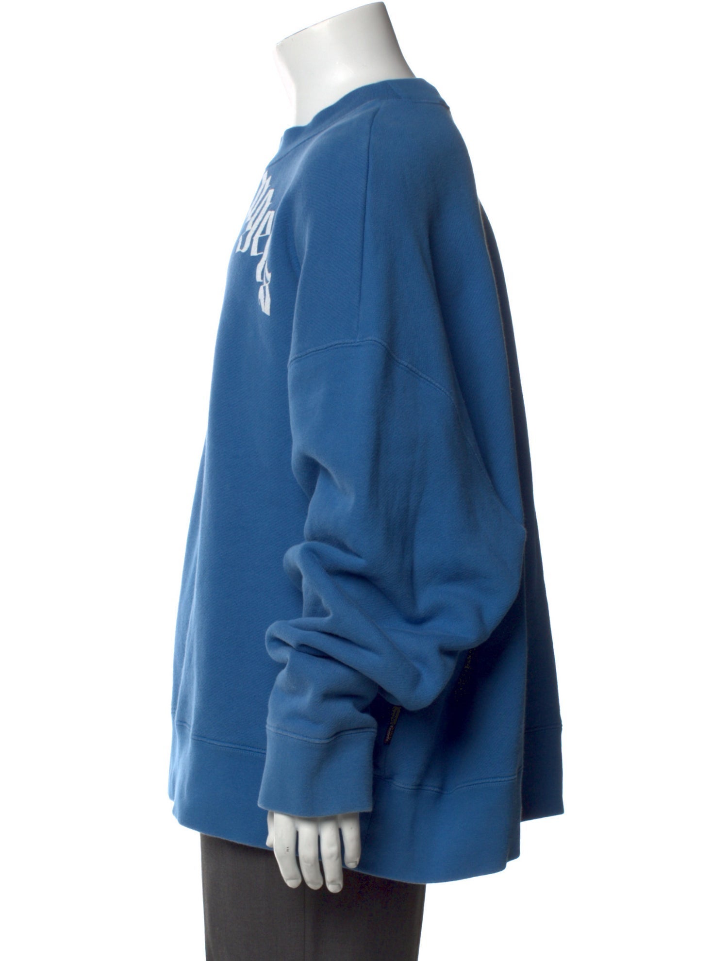 Palm Angels Graphic Print Crew Neck Sweatshirt