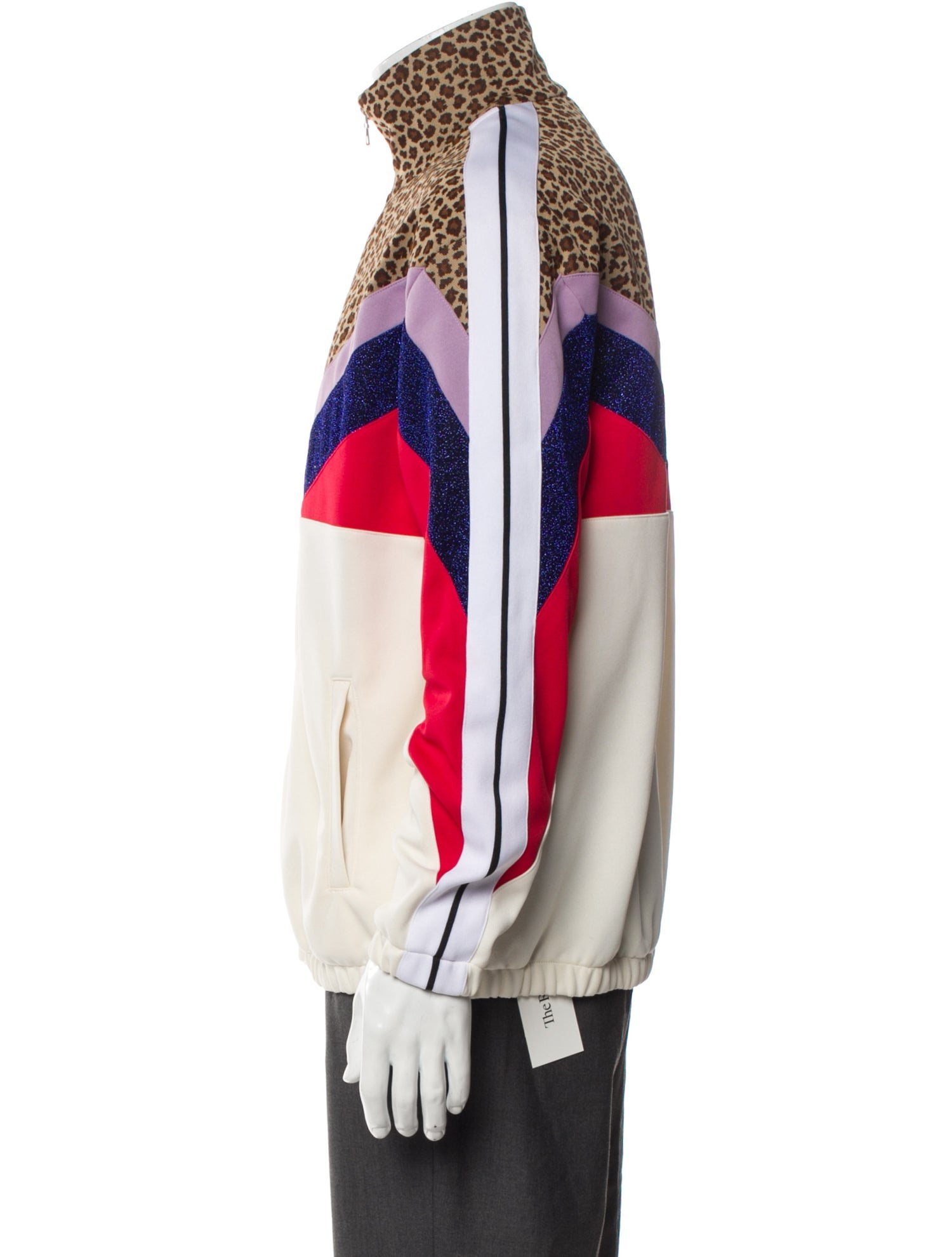 Palm Angels Colorblock Pattern Jacket