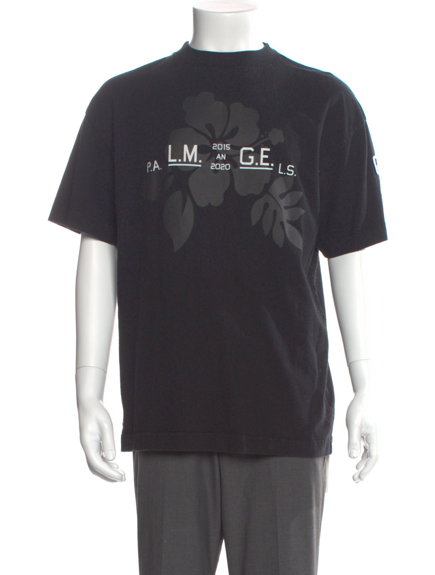 Palm Angels Graphic Print Short Sleeve Shirt