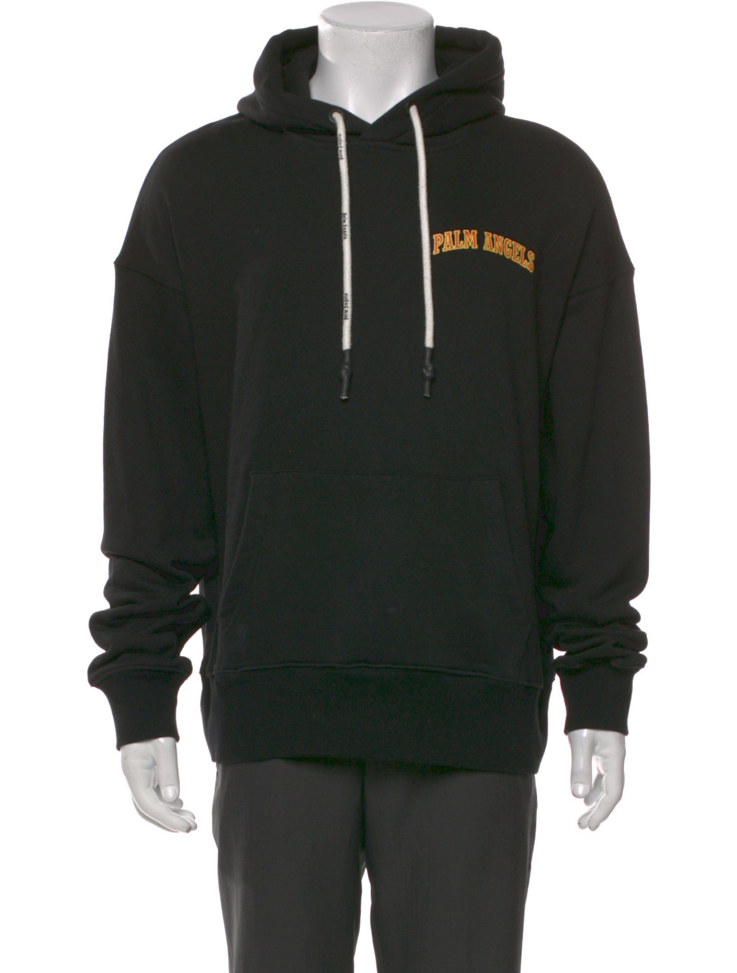 Palm Angels Graphic Print Crew Neck Hoodie