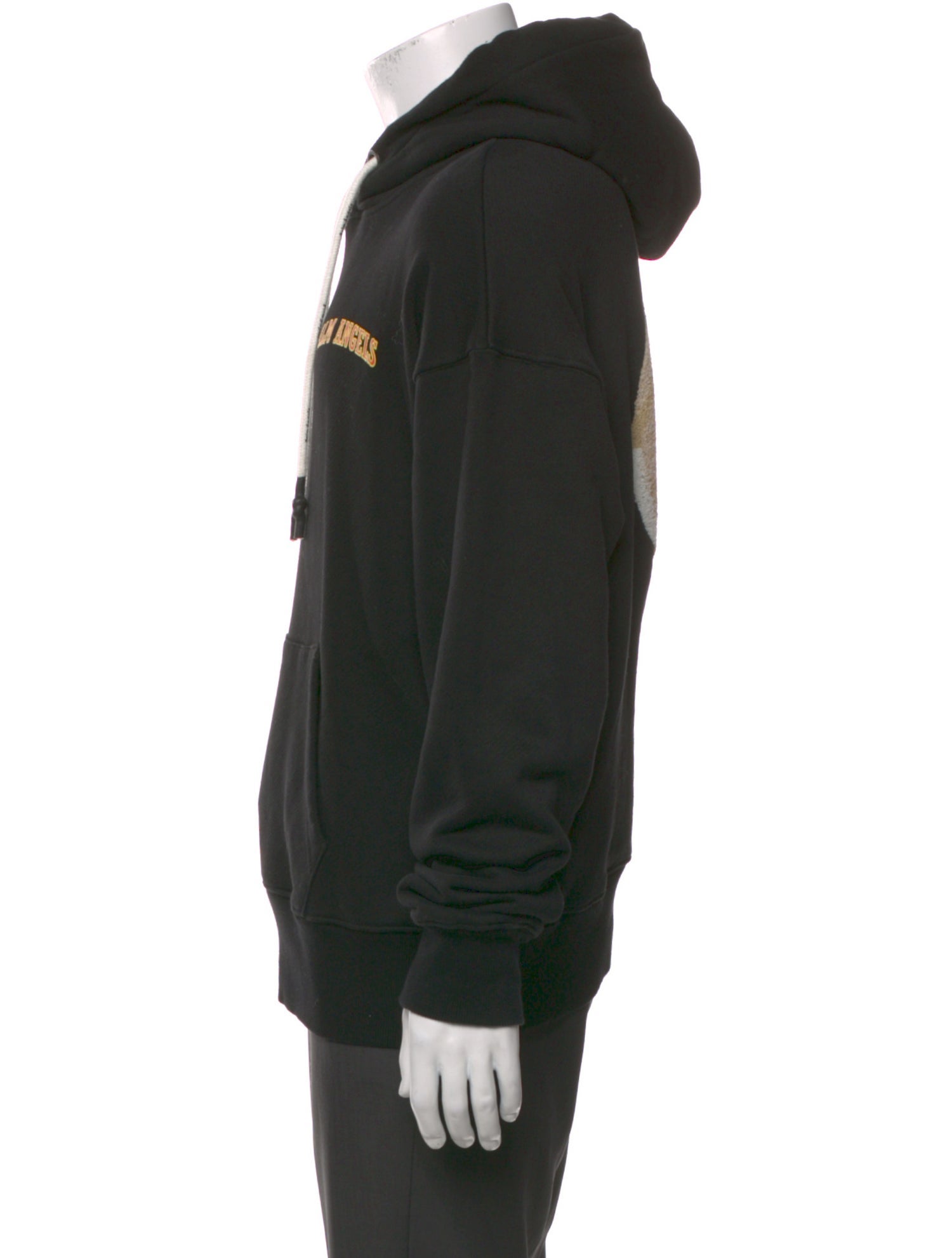 Palm Angels Graphic Print Crew Neck Hoodie