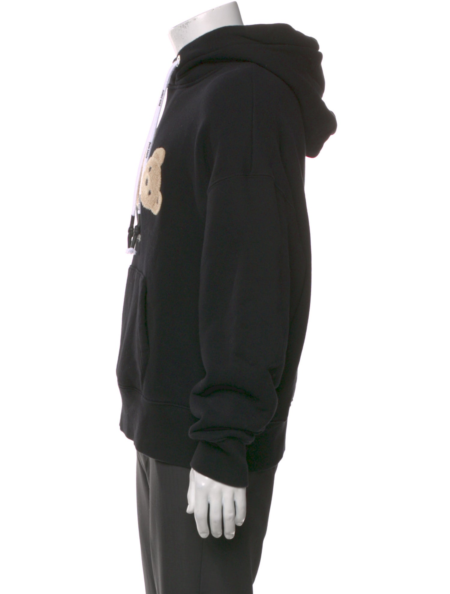 Palm Angels Graphic Print Crew Neck Hoodie