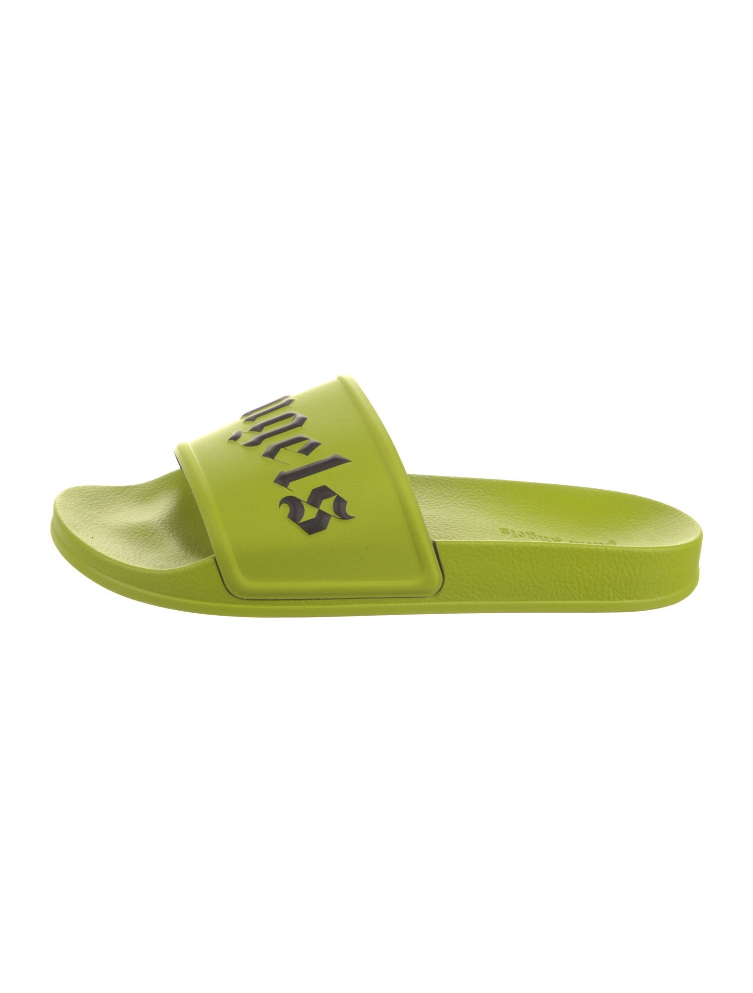 Palm Angels Rubber Graphic Print Slides