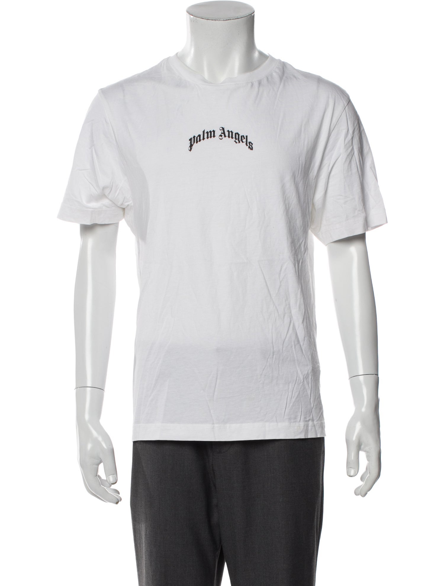 Palm Angels Graphic Print Crew Neck T-Shirt