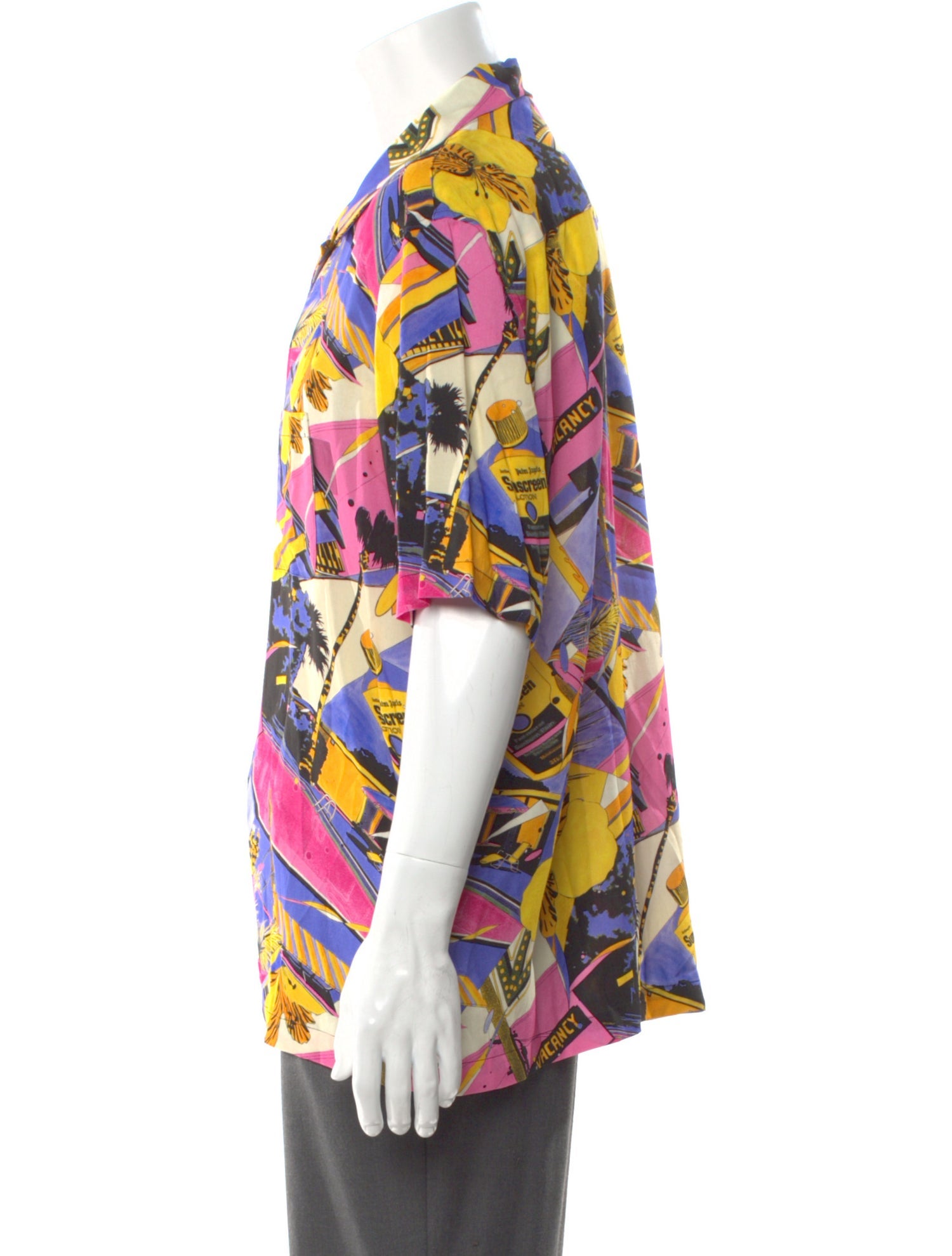 Palm Angels Printed Short Sleeve Shirt w/ Tags