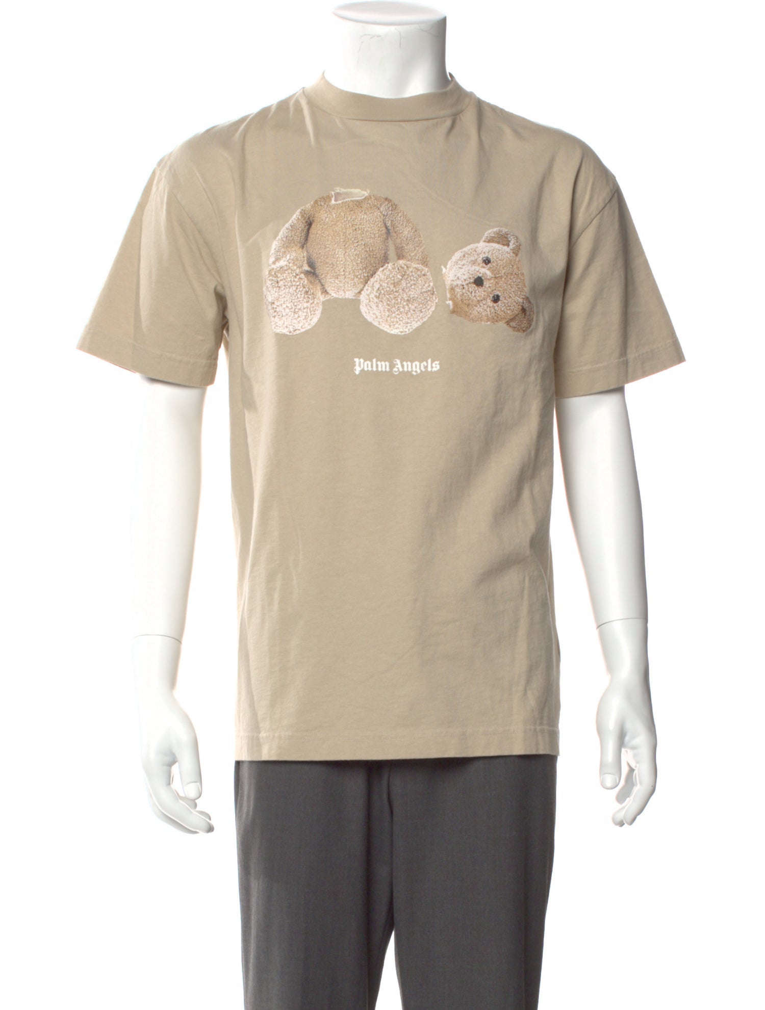 Palm Angels Graphic Print Crew Neck T-Shirt