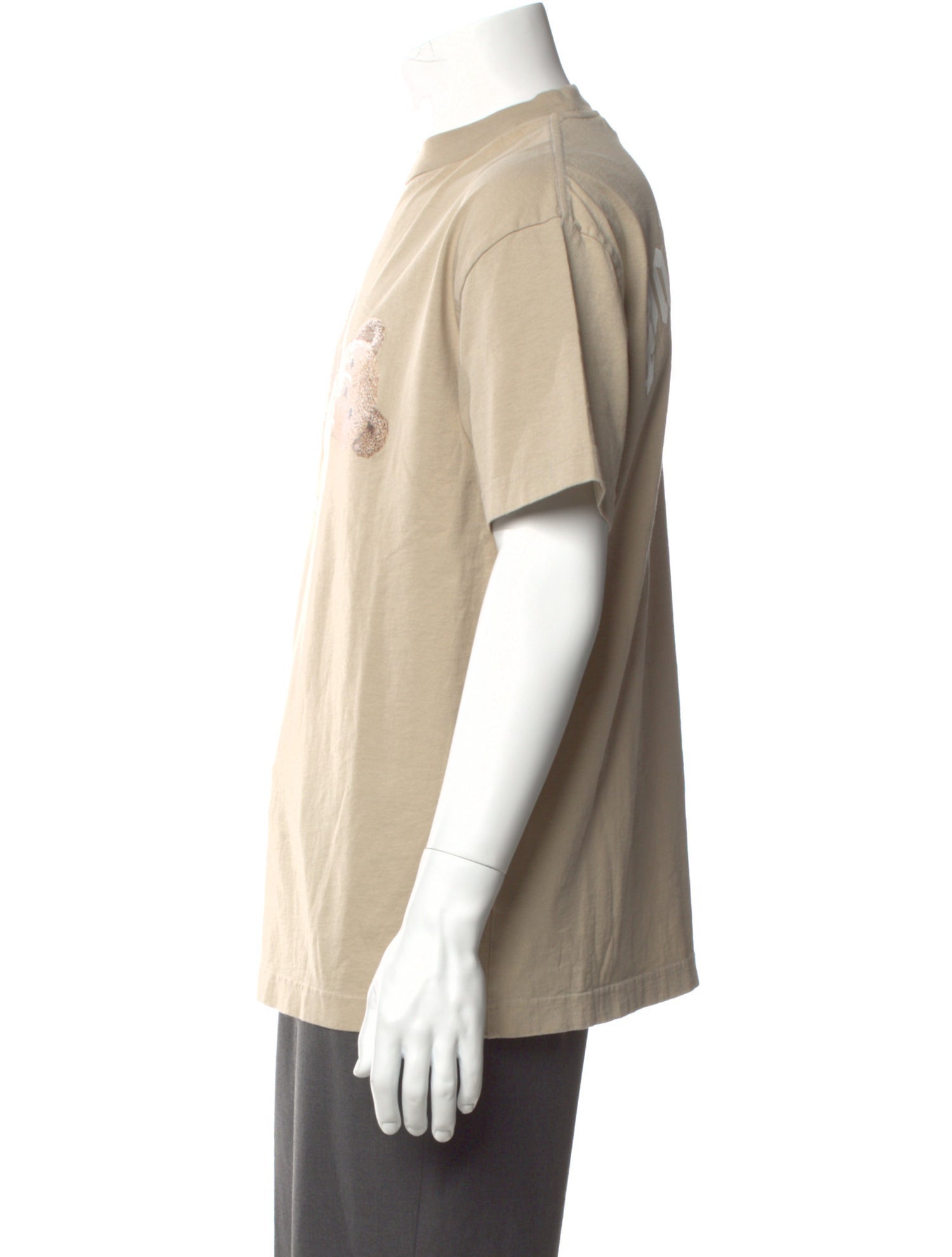 Palm Angels Graphic Print Crew Neck T-Shirt