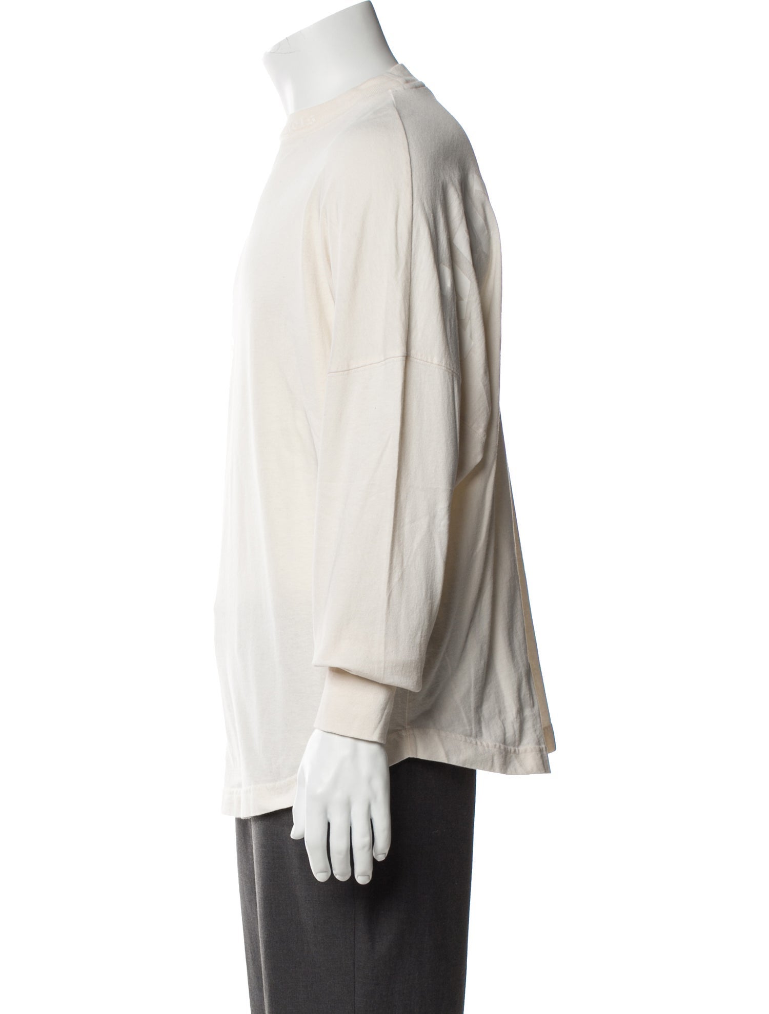 Palm Angels Mock Neck Long Sleeve T-Shirt