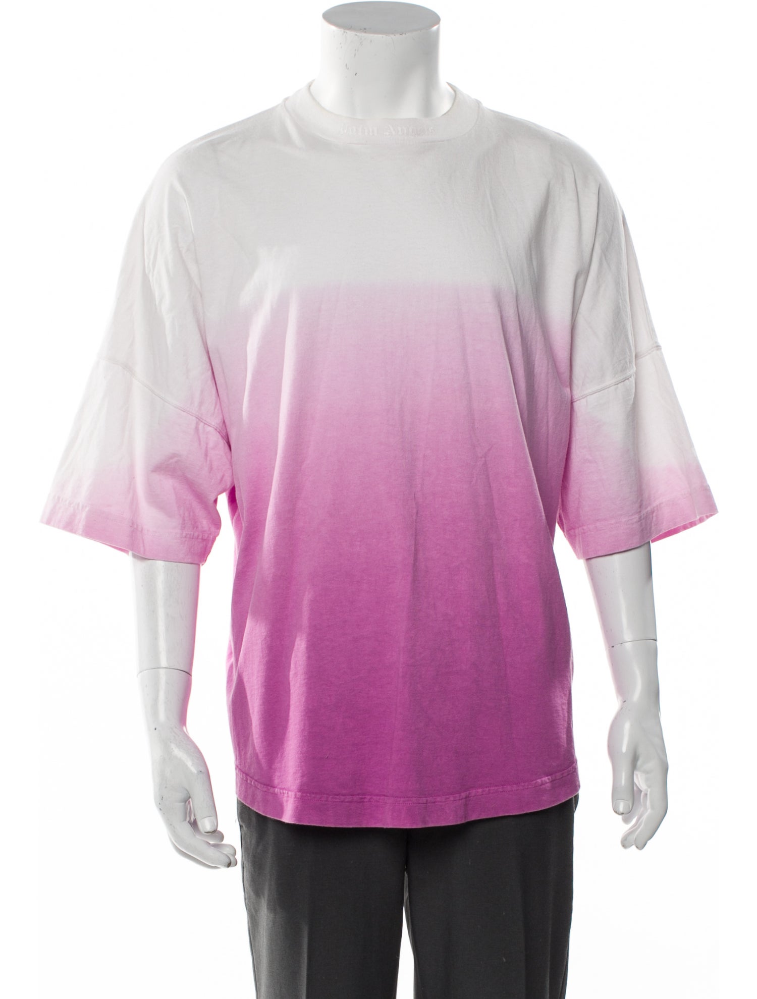 Palm Angels Printed Crew Neck T-Shirt