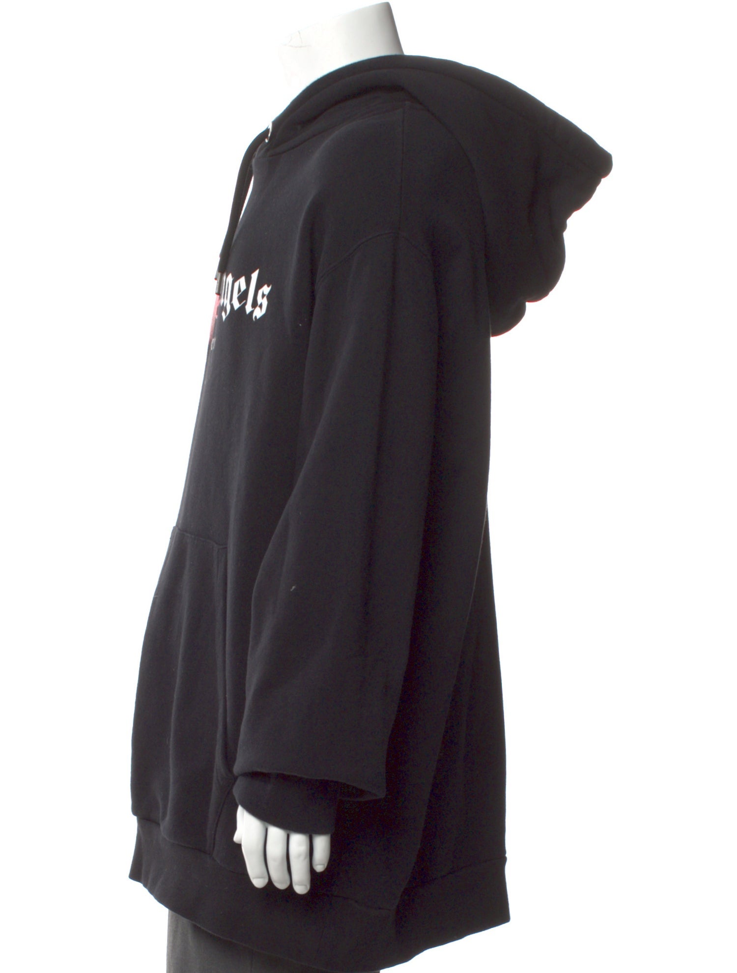 Palm Angels Graphic Print Crew Neck Hoodie