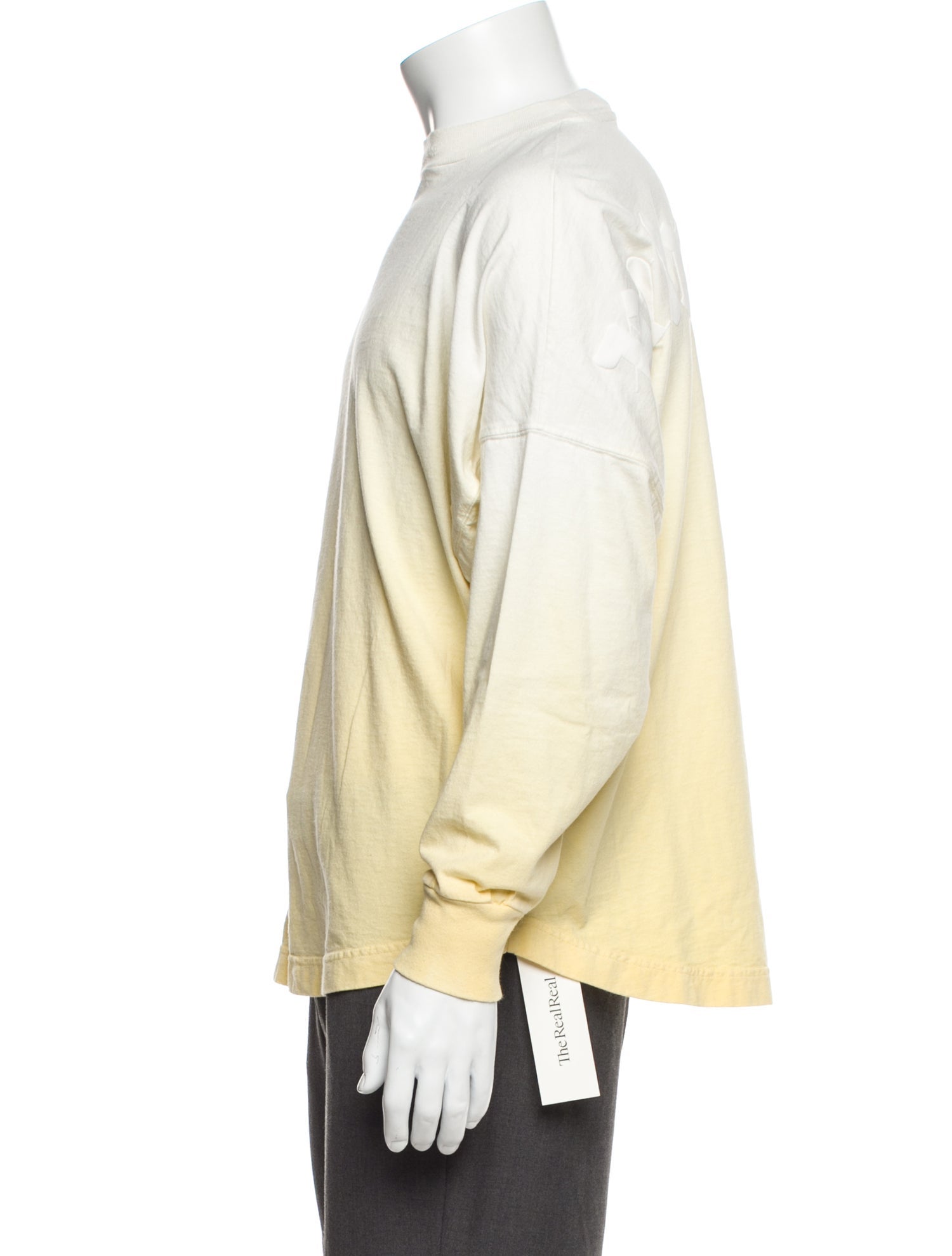 Palm Angels Mock Neck Long Sleeve T-Shirt