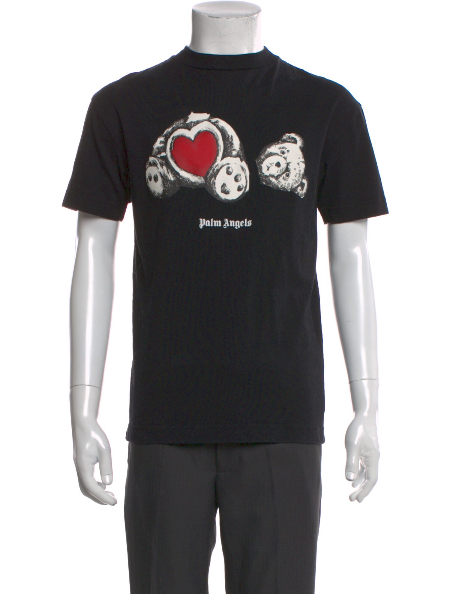 Palm Angels Graphic Print Crew Neck T-Shirt