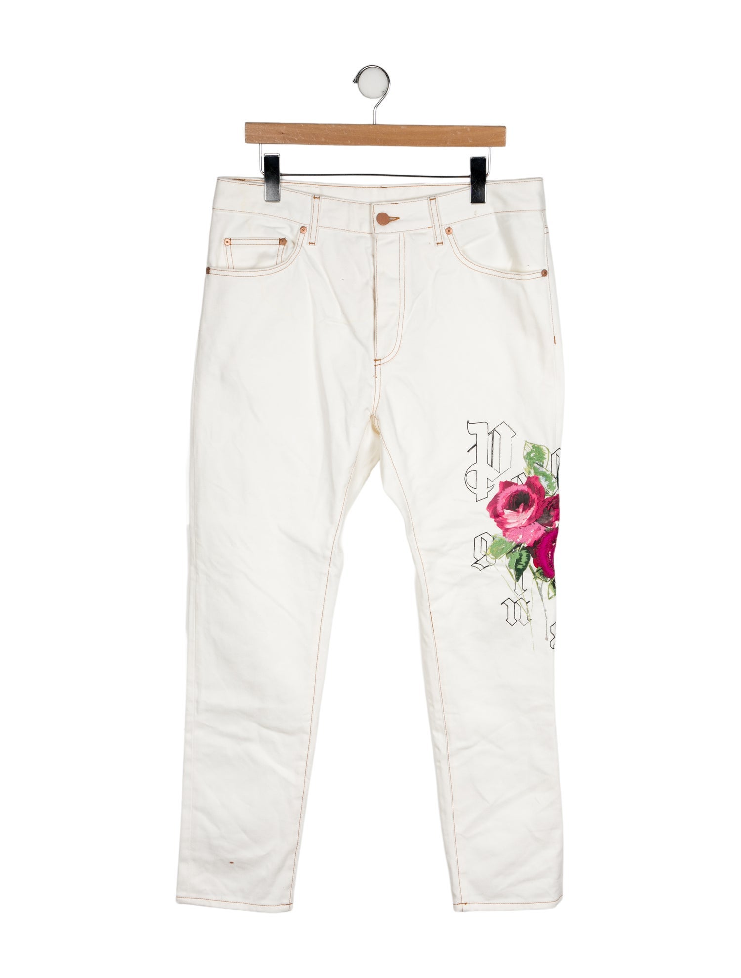 Palm Angels Graphic Print Pants