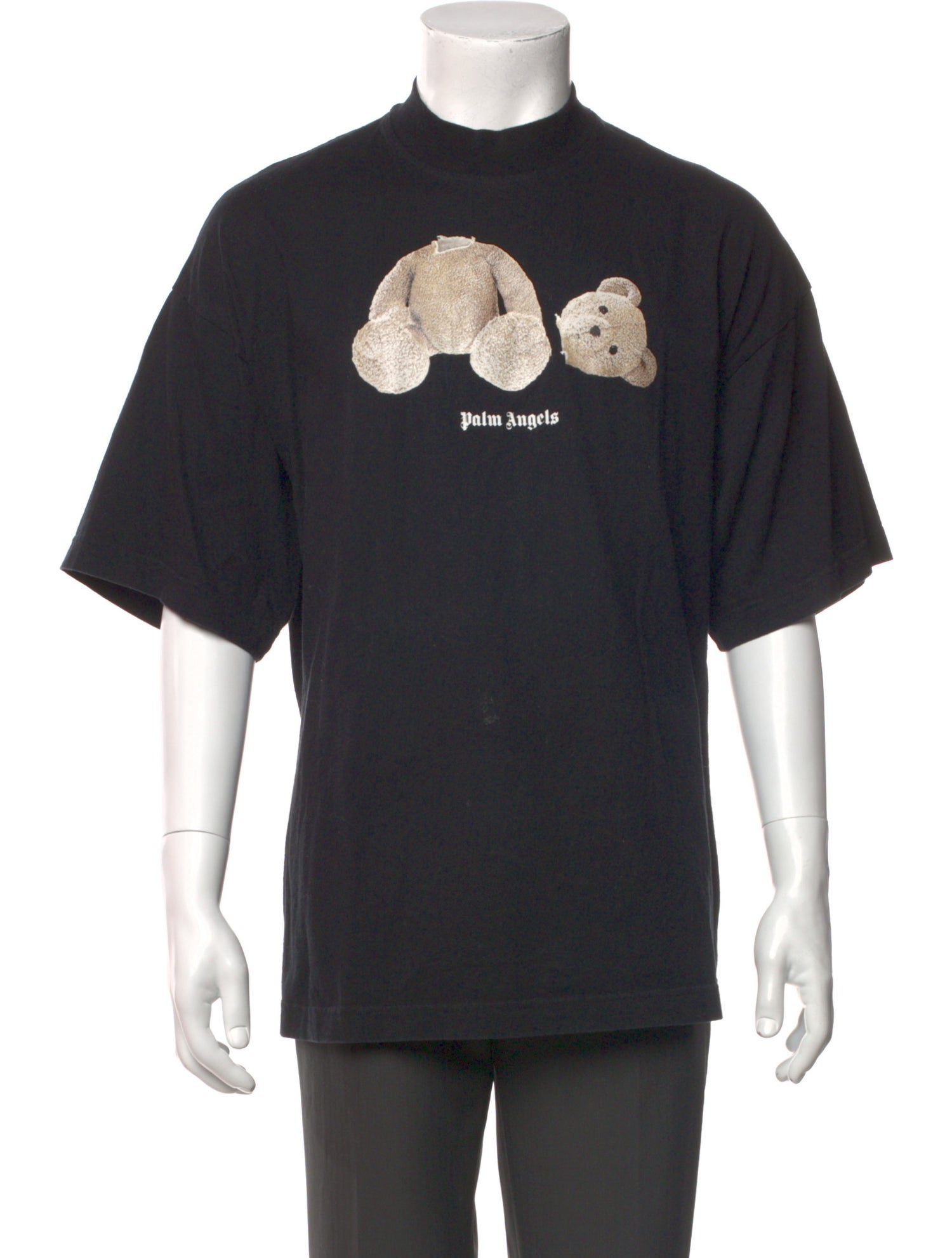 Palm Angels Graphic Print Crew Neck T-Shirt