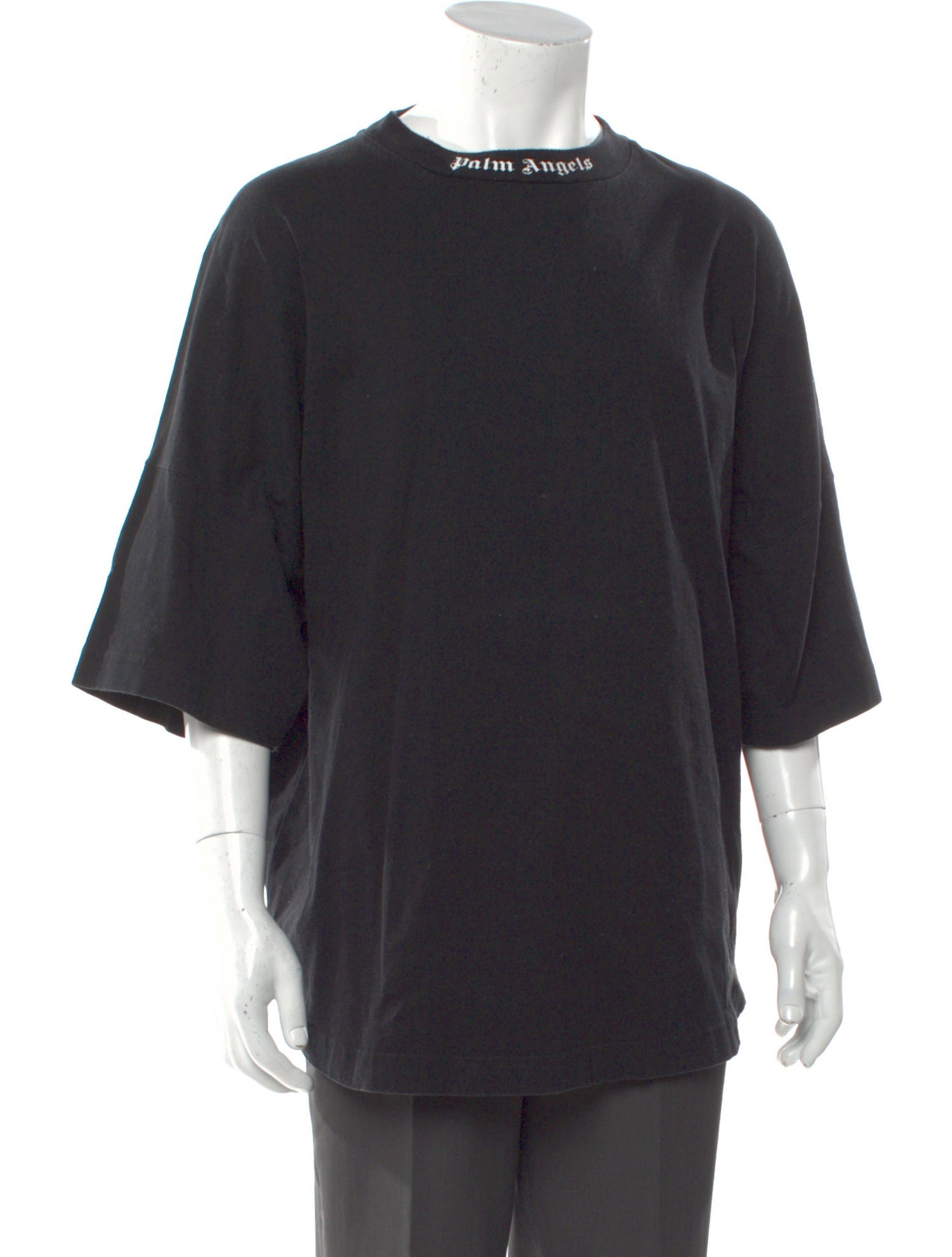 Palm Angels Graphic Print Crew Neck T-Shirt