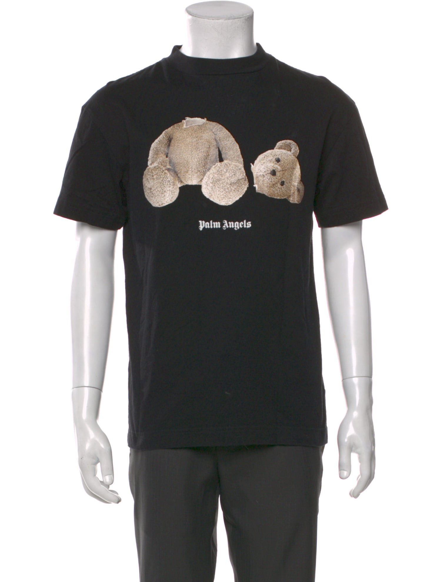 Palm Angels Graphic Print Crew Neck T-Shirt