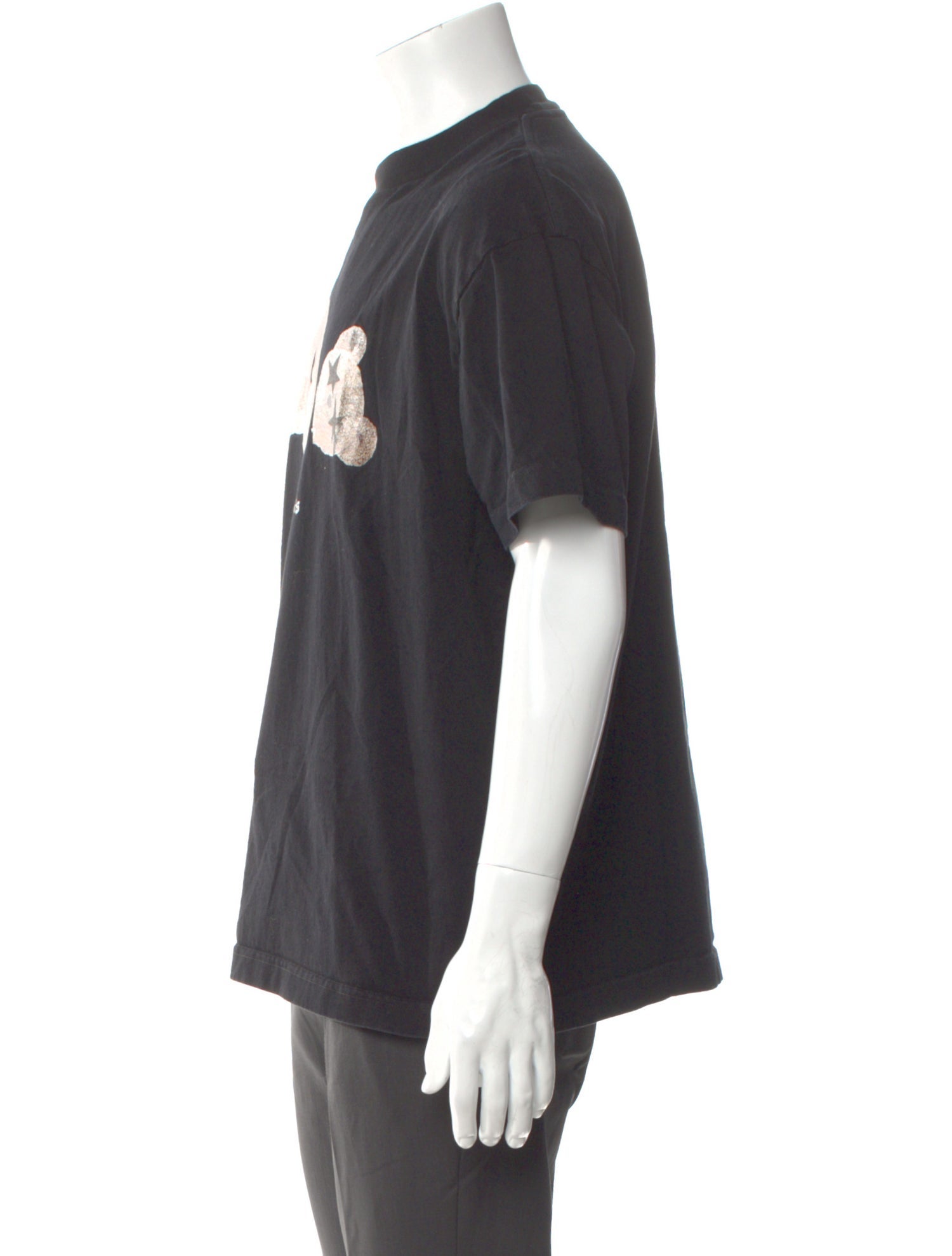 Palm Angels Graphic Print Crew Neck T-Shirt