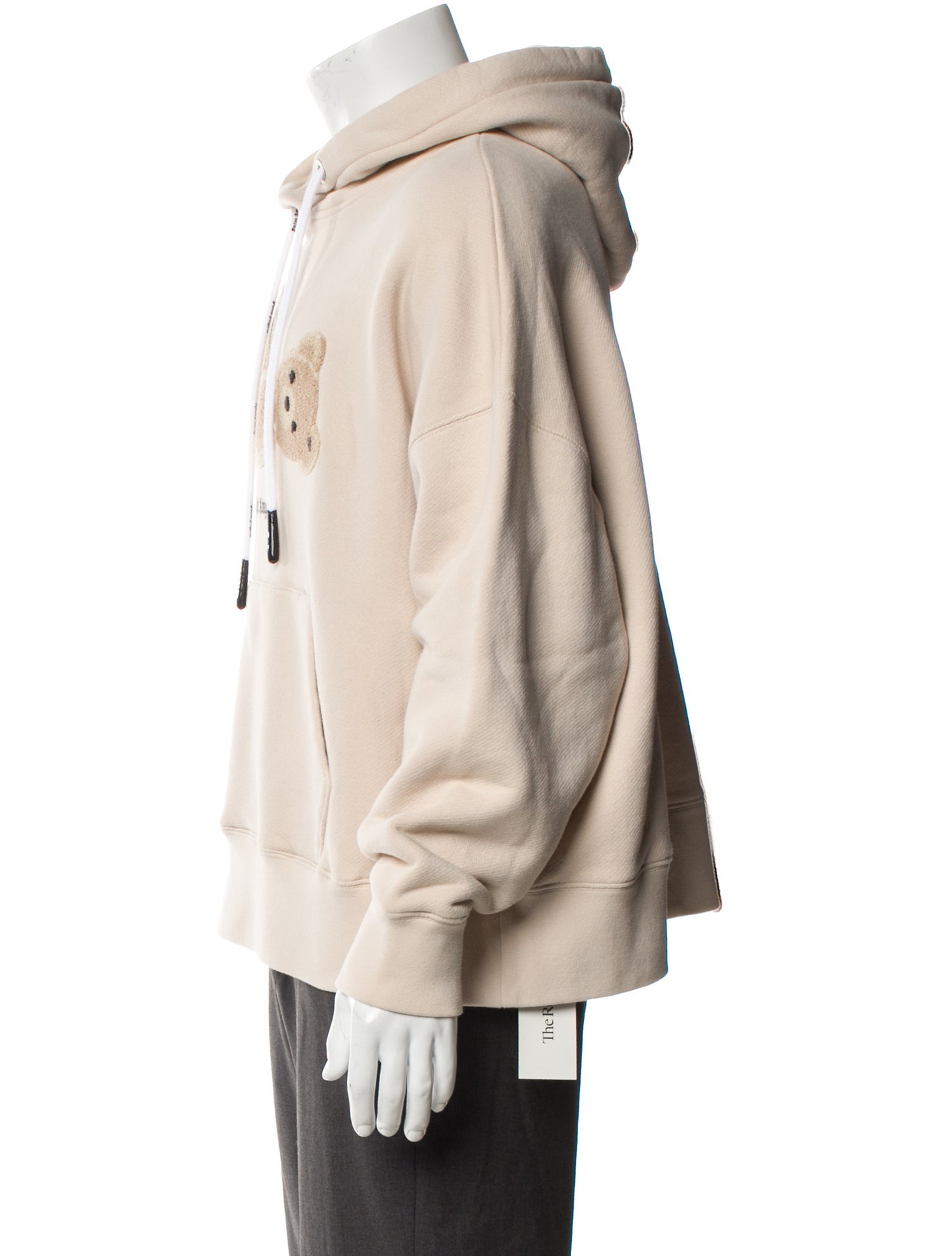 Palm Angels Graphic Print Crew Neck Hoodie