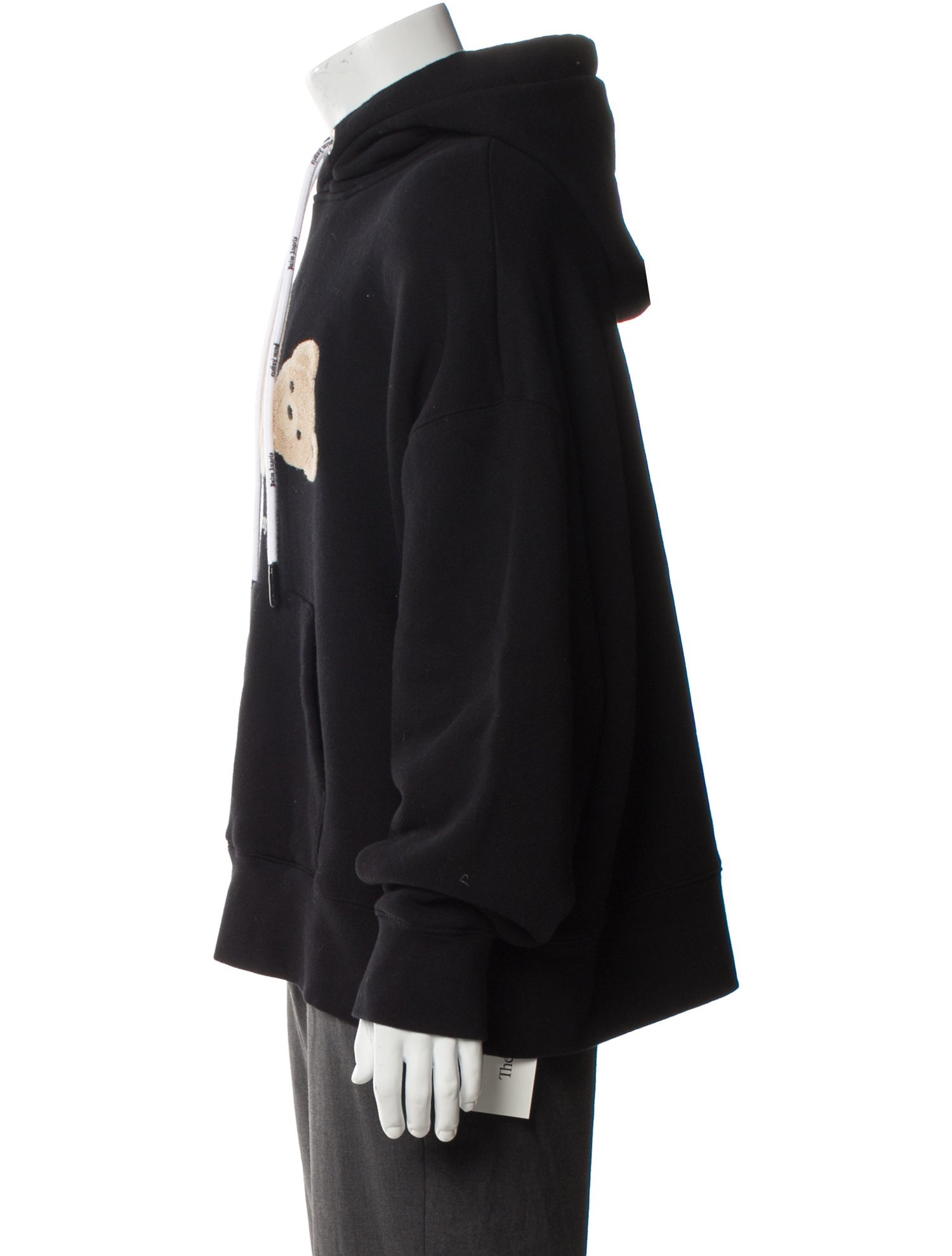 Palm Angels Graphic Print Crew Neck Hoodie