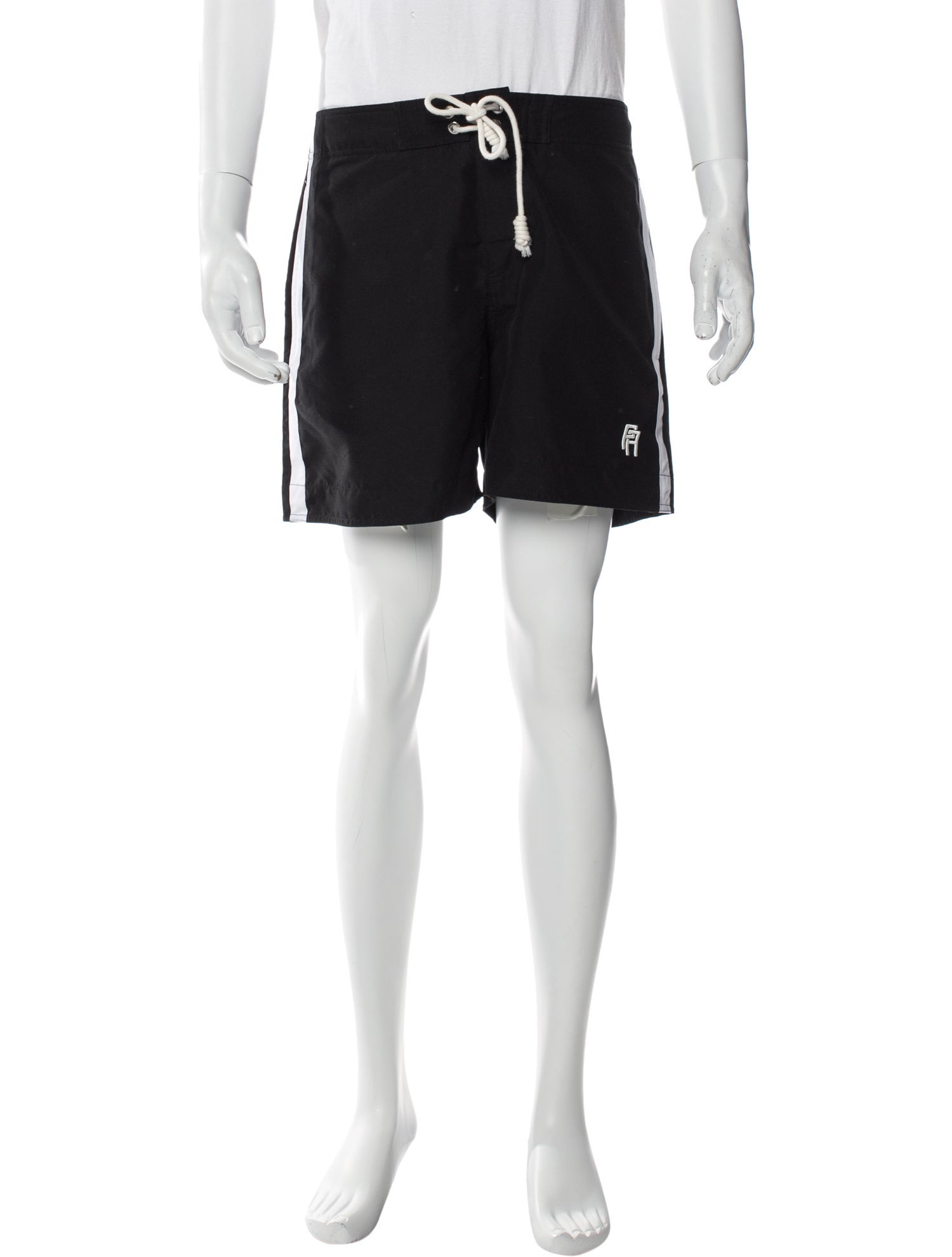 Palm Angels Embroidered Accent Swim Trunks w/ Tags