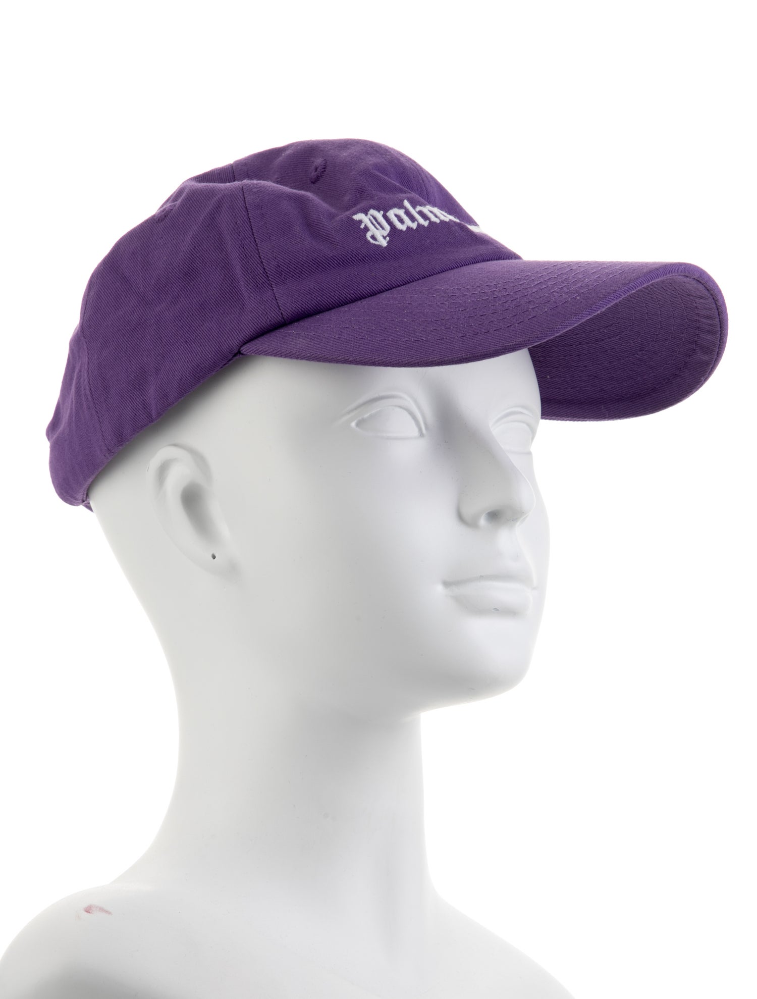 Palm Angels Lavender Logo Baseball Cap Men main image 3