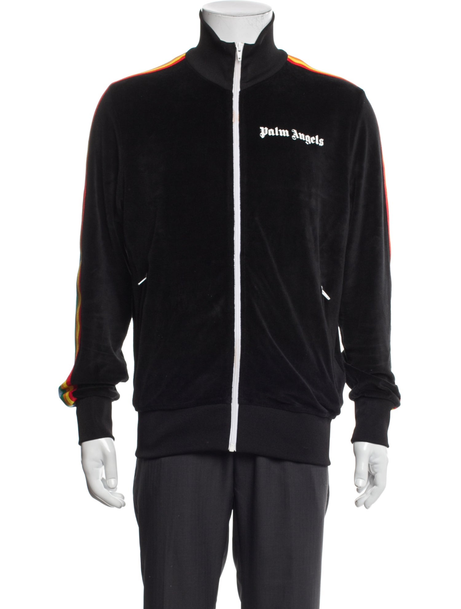 Palm Angels Graphic Print Bomber Jacket