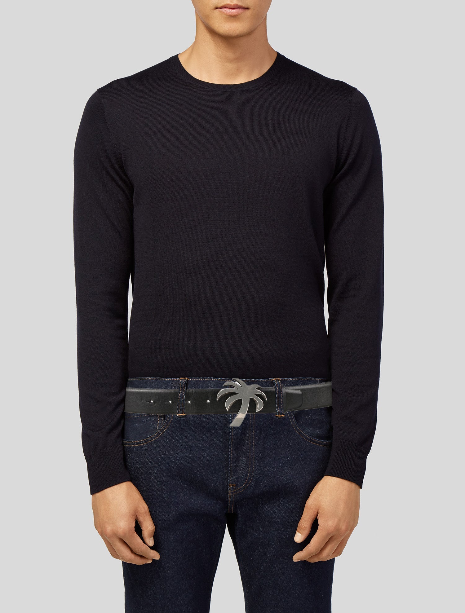 Palm Angels Leather Belt Kit