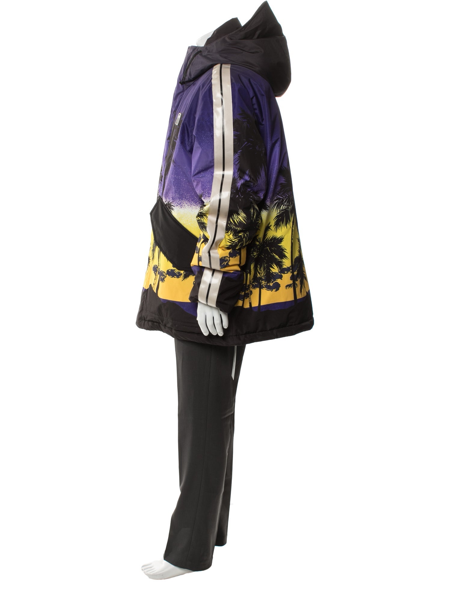 Palm Angels Printed Parka w/ Tags