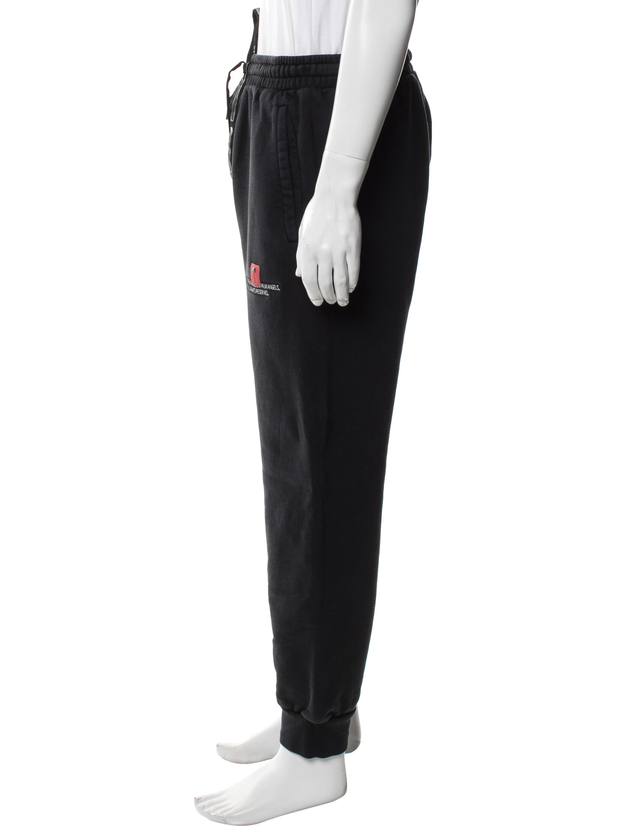 Palm Angels Graphic Print Joggers
