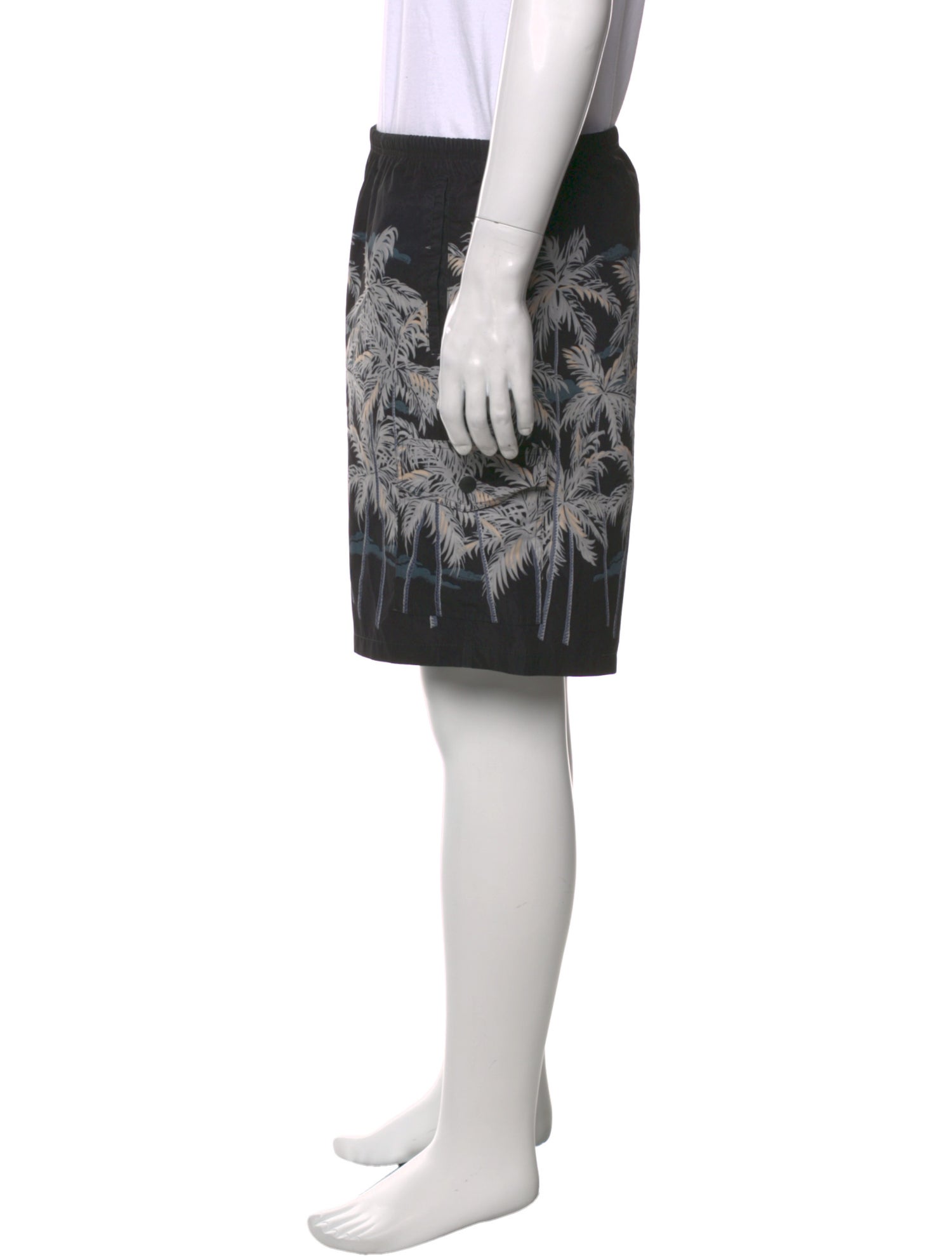 Palm Angels Graphic Print Shorts
