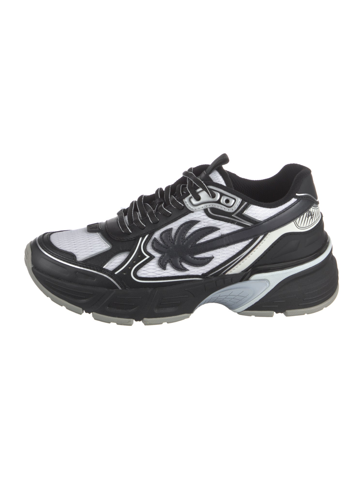 Palm Angels Suede Graphic Print Athletic Sneakers w/ Tags