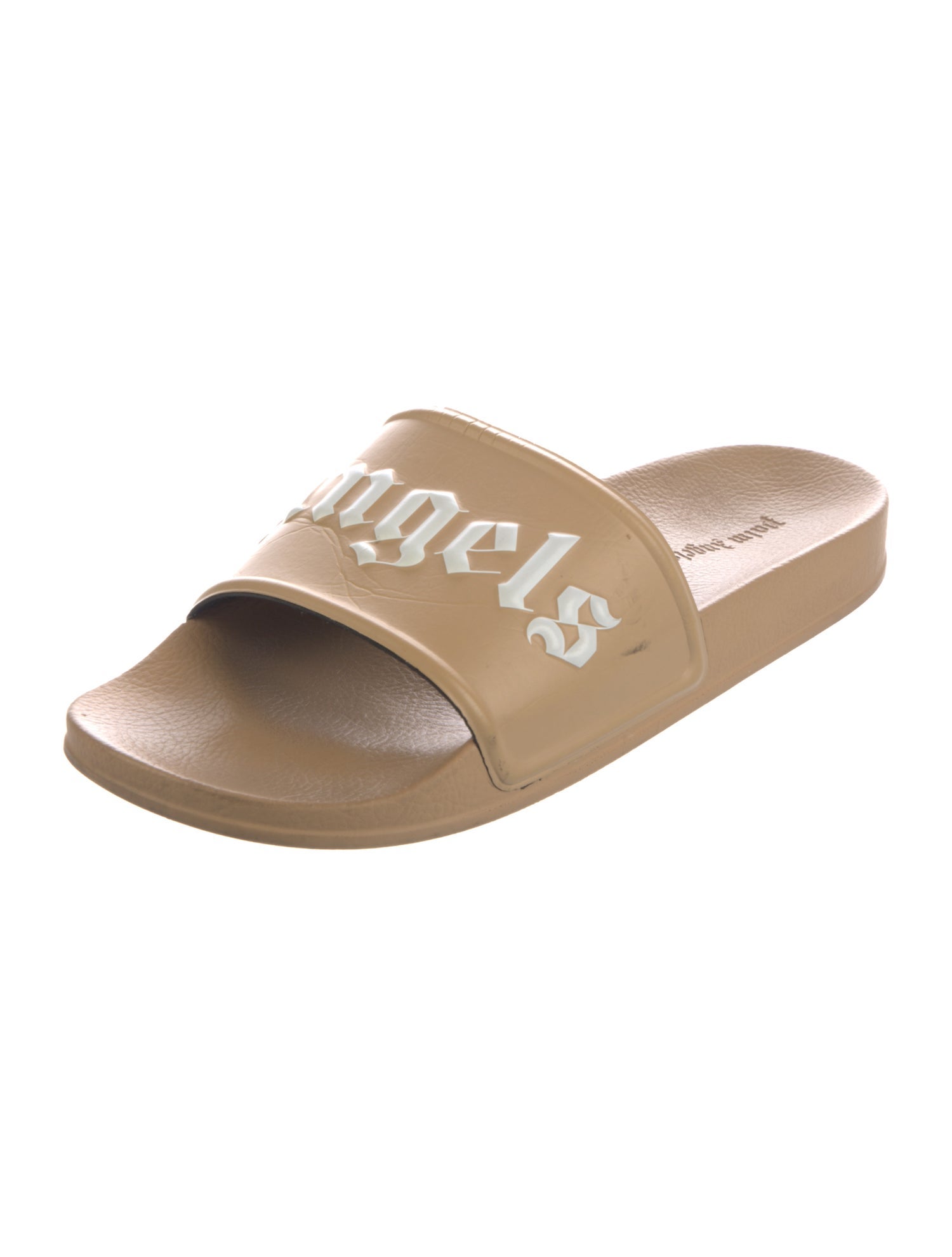 Palm Angels Rubber Graphic Print Slides