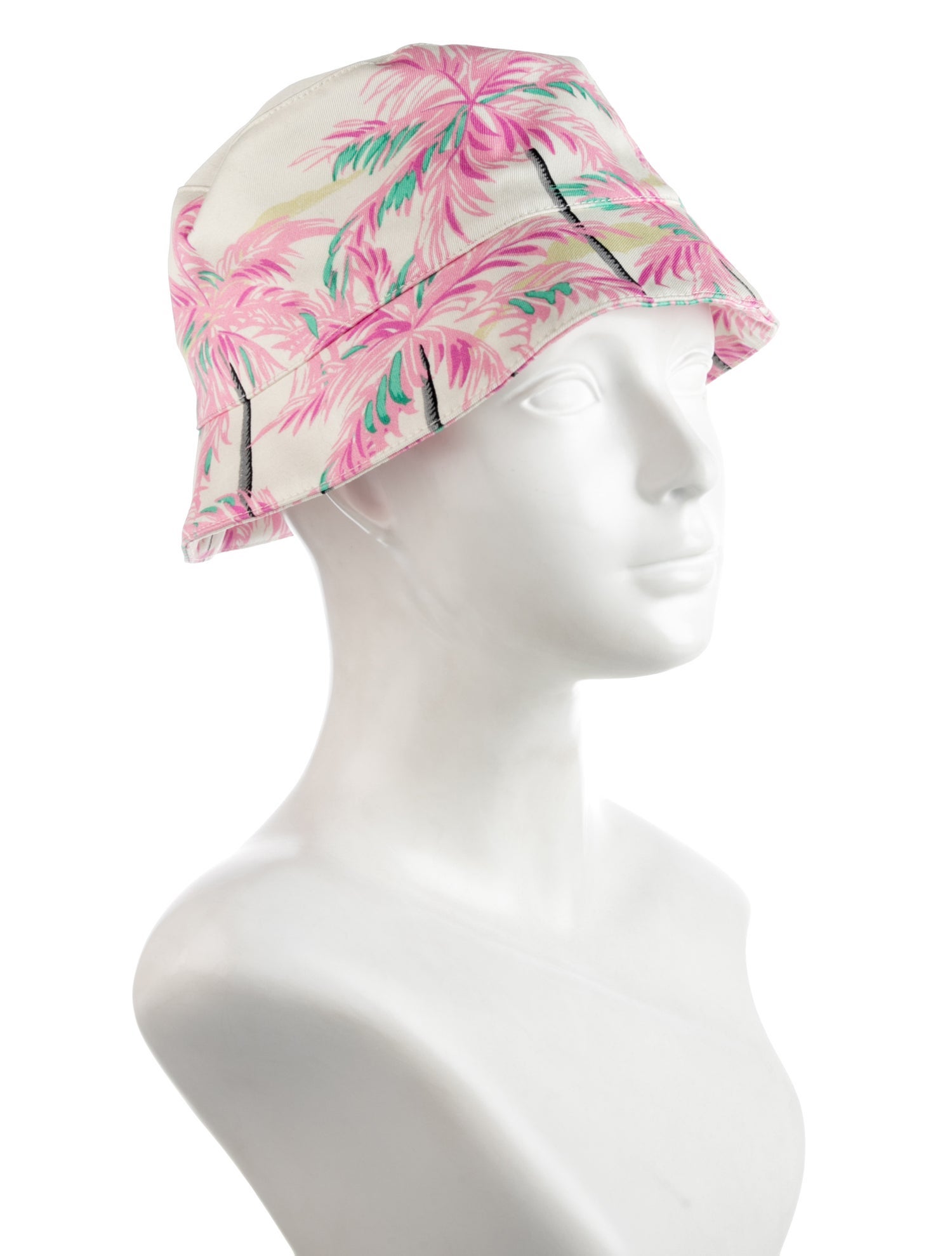 Palm Angels Pattern Print Bucket Hat