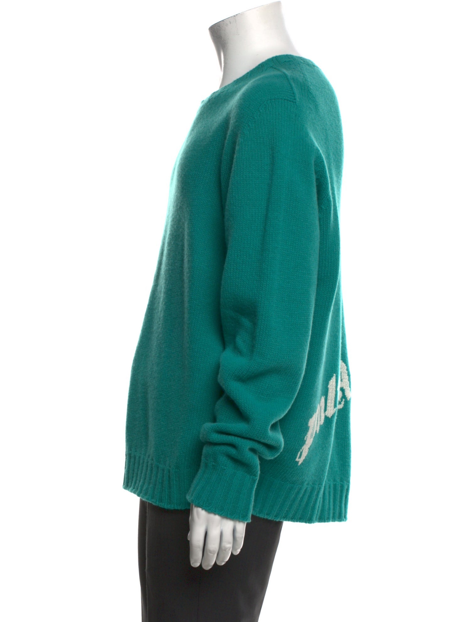 Palm Angels Wool Crew Neck Pullover