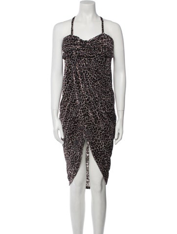 Palomo Spain Dresses Printed Long Dress XS