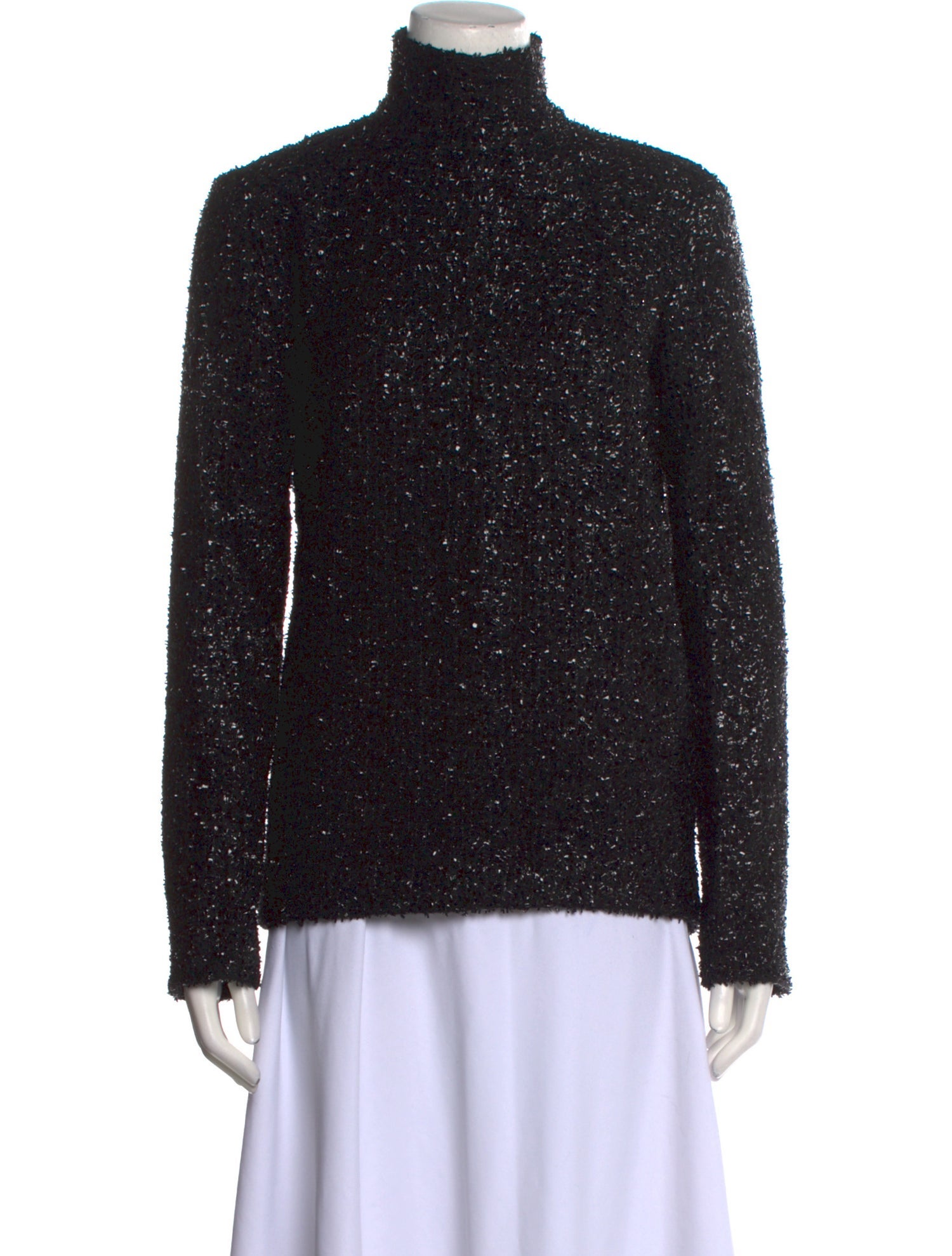 Palomo Spain Wool Turtleneck Sweatshirt