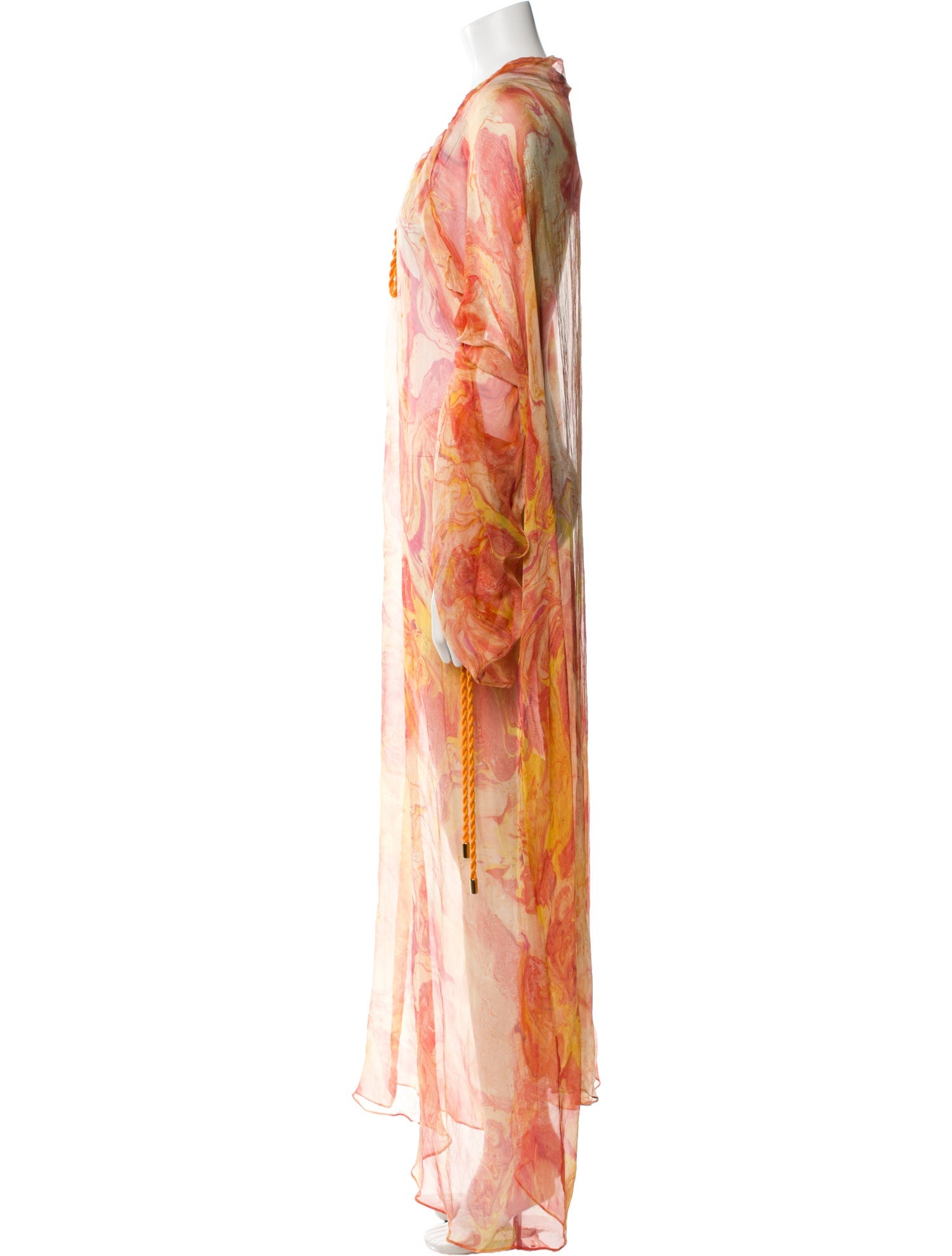 Palomo Spain Silk Long Dress