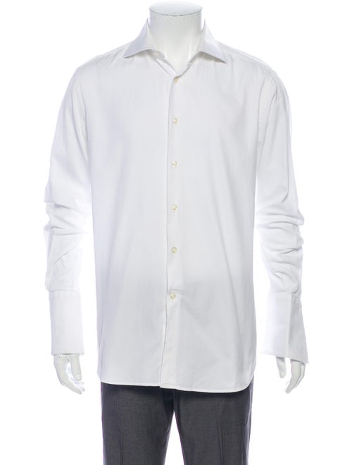 Pal Zileri Long Sleeve Dress Shirt White