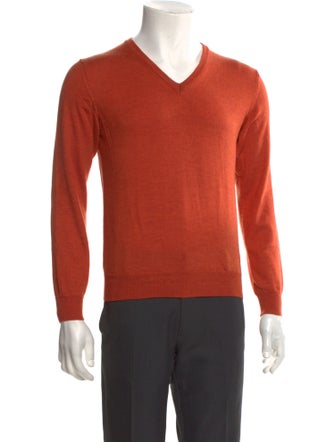 Pal Zileri V-Neck Long Sleeve Pullover