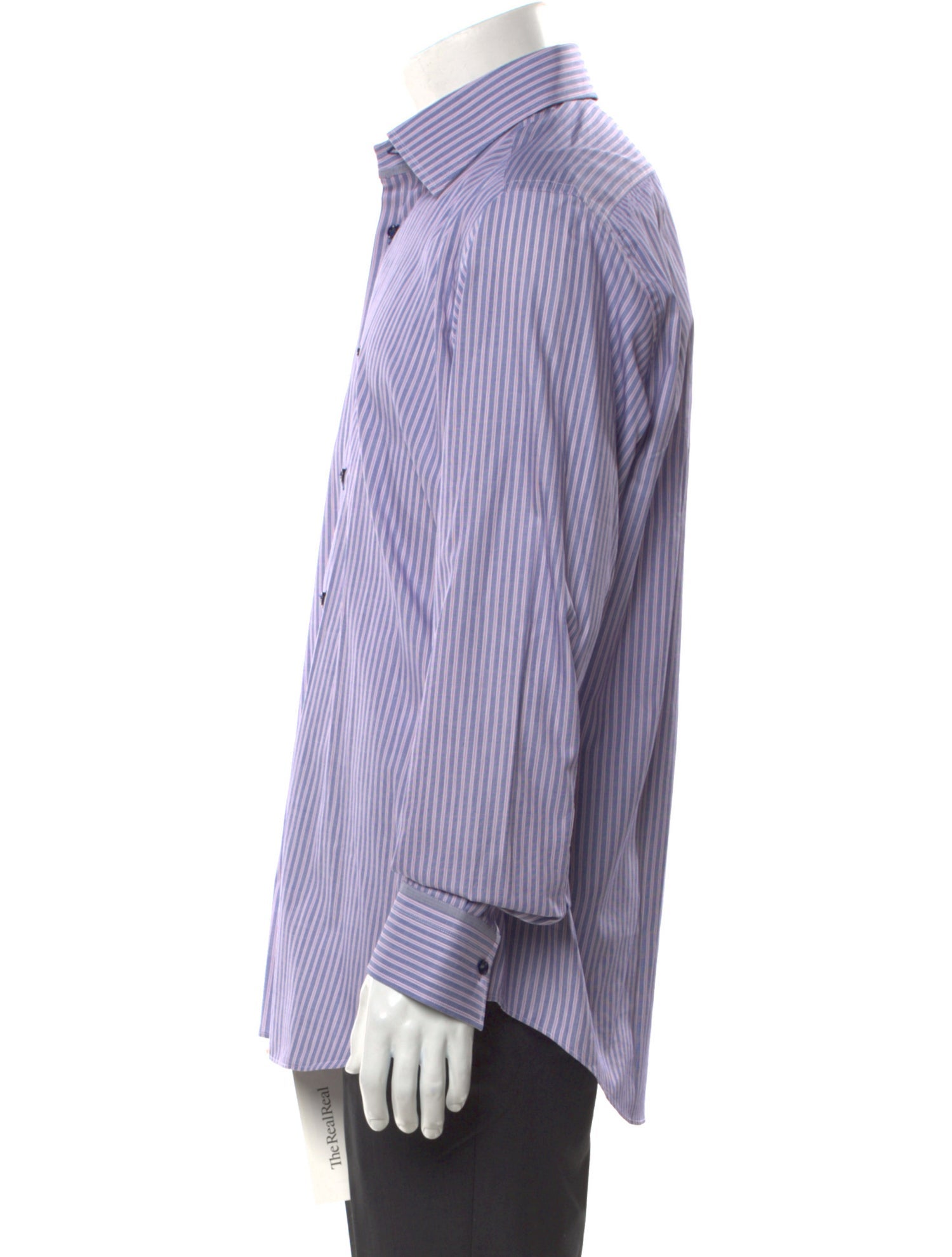 Pal Zileri Striped Long Sleeve Shirt