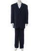 Pal Zileri Virgin Wool Striped Three-Piece Suit