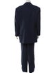 Pal Zileri Virgin Wool Striped Three-Piece Suit