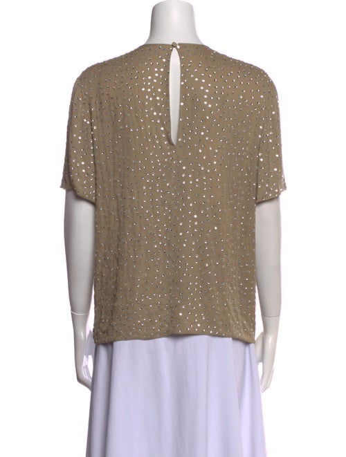 Pamela Dennis Crew Neck Short Sleeve T-Shirt