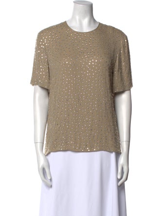 Pamela Dennis Crew Neck Short Sleeve T-Shirt