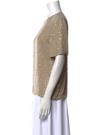 Pamela Dennis Crew Neck Short Sleeve T-Shirt