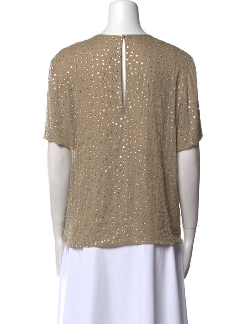 Pamela Dennis Crew Neck Short Sleeve T-Shirt