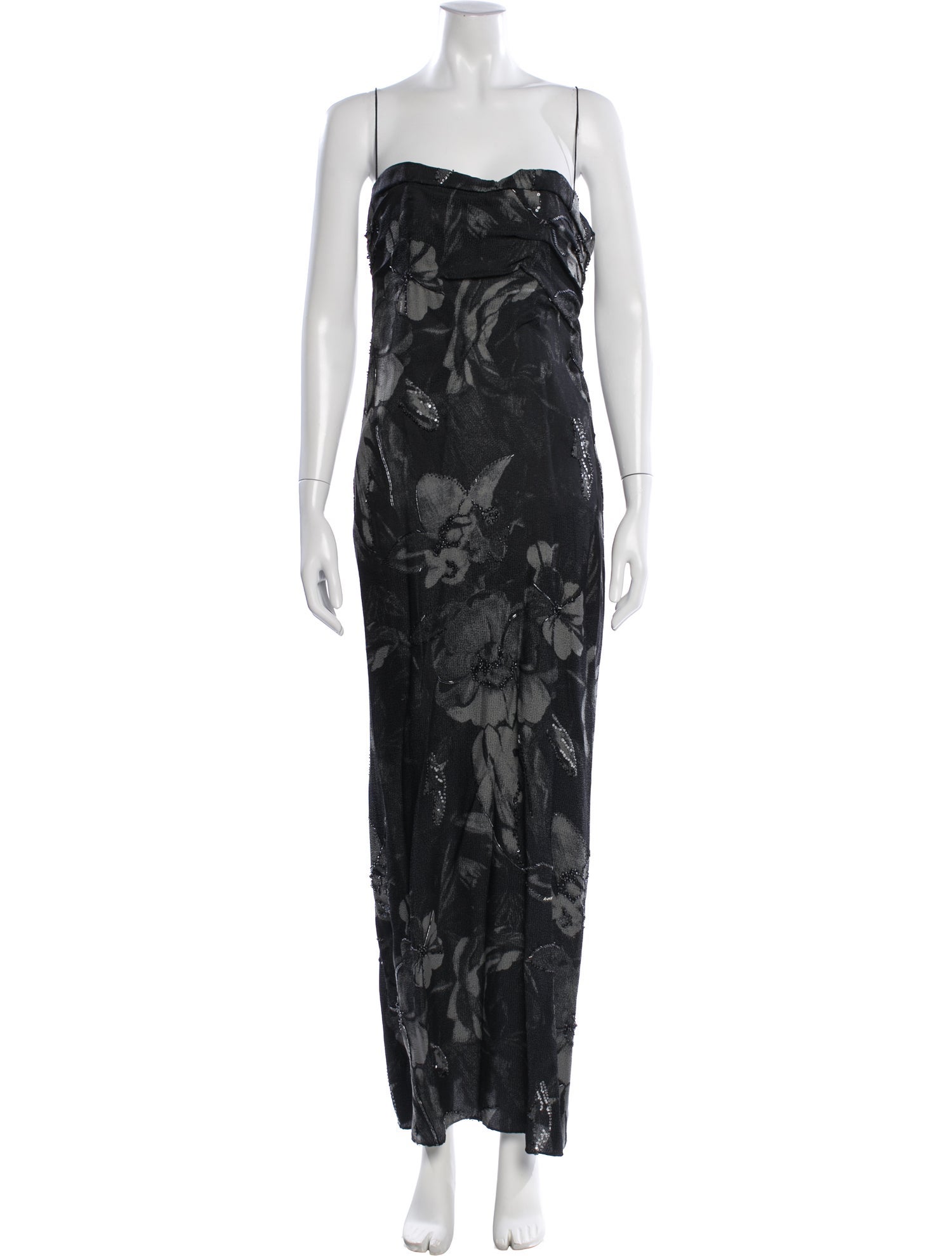 Pamela Dennis Silk Long Dress