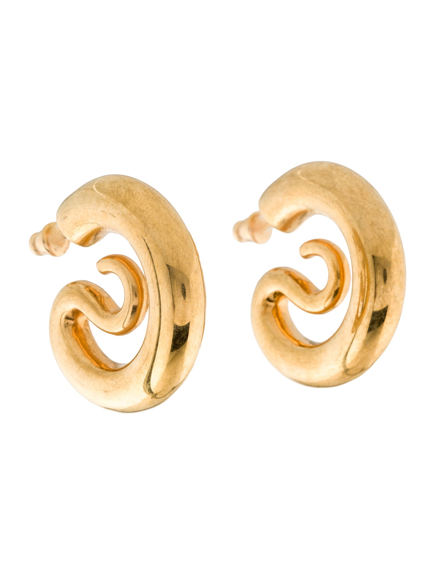 Panconesi Small Serpent Hoops Earrings