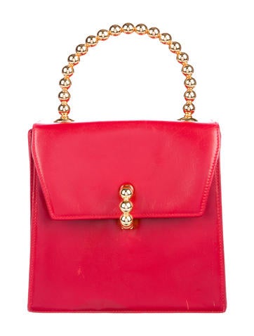 Paloma Picasso Handbags The Realreal Paloma Picasso Leather Handle Bag