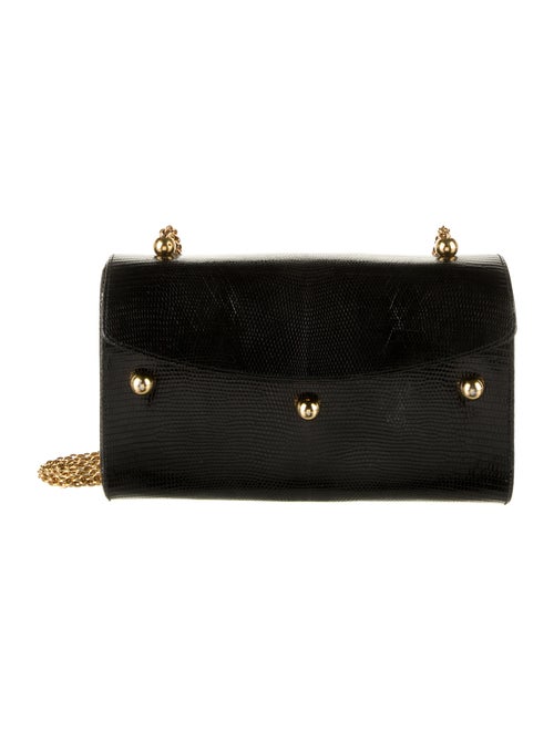 Paloma Picasso Leather Embossed Crossbody Bag Blac